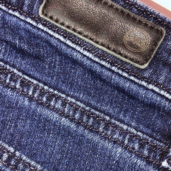 AG Adriano Goldschmeid the prima ankle pintucked cigarette ankle jeans size 27R - Picture 13 of 13